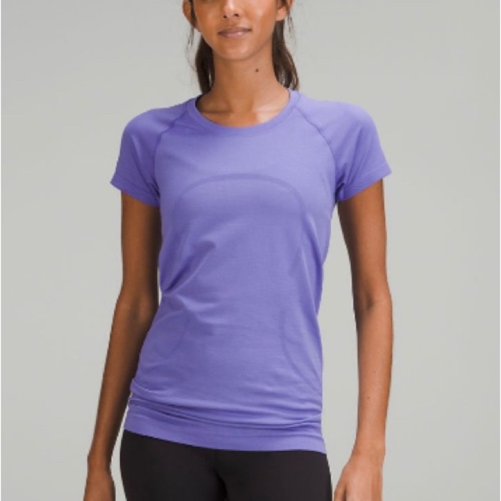 Lululemon Short Sleeve Swiftly Tech Shirt 2.0 Charged Indigo Size 4